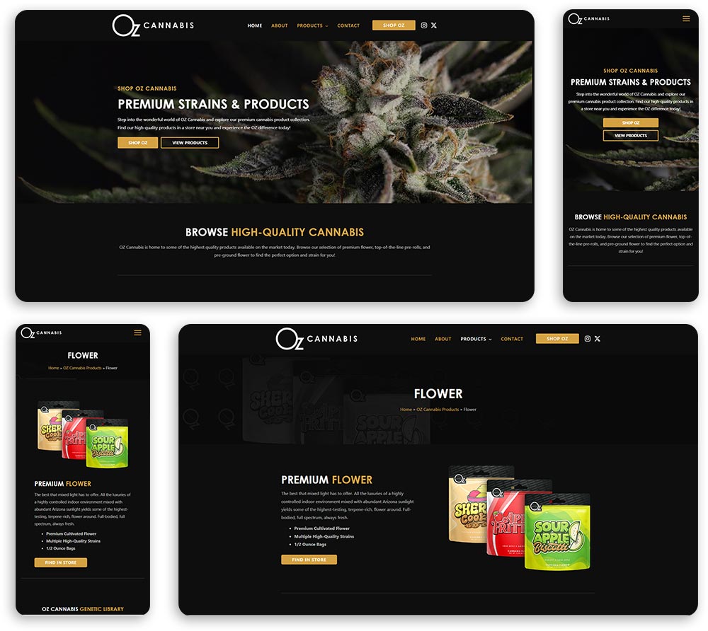 Cannabis Website Marketing