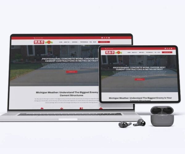 D&G - Website on Devices