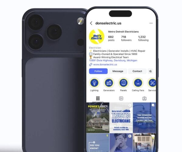 Don's Electric - Social Media