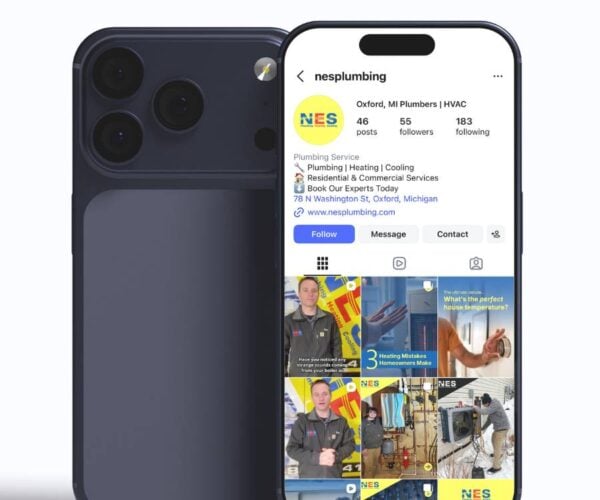 NES Plumbing - Social Media